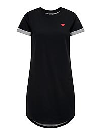 JDYIVY SS DRESS JRS NOOS BLACK BITTERSWEET - JDY