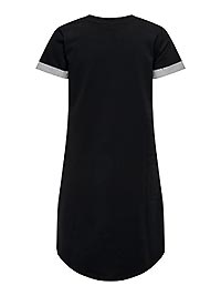 JDYIVY SS DRESS JRS NOOS BLACK BITTERSWEET - JDY
