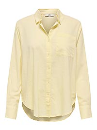 JDYKIMIE LS SHIRT WVN DIA DOUBLE CREAM - JDY