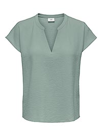 JDYLION LIFE SS TOP WVN CHINOIS GREEN - JDY