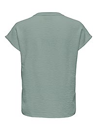 JDYLION LIFE SS TOP WVN CHINOIS GREEN - JDY