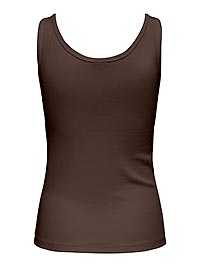 JDYLUCKY SL O NECK TOP CHICORY COFFEE - JDY