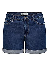 JDYMOON MW SHORTS MEDIUM BLUE DENIM - JDY