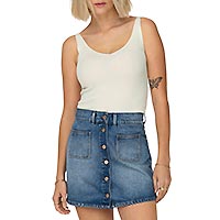 JDYNANNA SL TOP KNT NOOS CLOUD DANCER - JDY