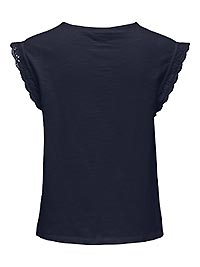 JDYSALAVA LIFE SL CROCHET TOP JRS NOOS SKY CAPTAIN - JDY