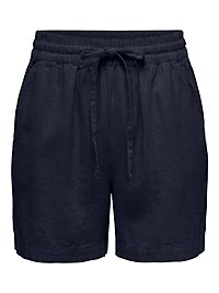 JDYSAY HW LINEN STRING SHORTS SKY CAPTAIN - JDY
