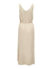 JDYSAY SL LINEN  MAXI TIE DRESS OATMEAL - JDY