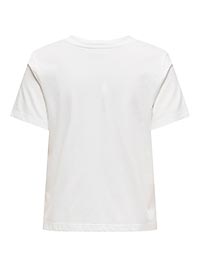 JDYSEMA SS CROCHET POCKET TOP JRS CLOUD DANCER - JDY