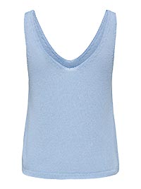 JDYSHINE LIFE SL TOP KNT POWDER BLUE - JDY