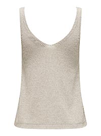 JDYSHINE LIFE SL TOP KNT TAPIOCA MEL - JDY