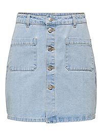 JDYSHIRAZ HW SKIRT LIGHT BLUE DENIM - JDY