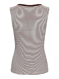 JDYSISSY SL PLACKET TOP CLOUD DANCER CHICORY - JDY