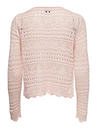 JDYSUN LAY LS BOATNECK PULLOV PINK DOGWOOD - JDY