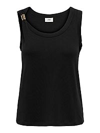 JDYUFFA SL TOP BLACK - JDY