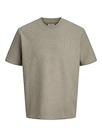 JJEAUSTIN TEE SS NOOS VETIVER - Jack & Jones