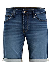 JJIRICK JJICON IK SHORTS BLUE DENIM - Jack & Jones