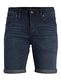 JJIRICK JJICON SHORTS GE BLUE DENIM - Jack & Jones