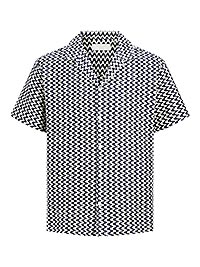 JORMONTAUK CROCHET SHIRT SKY CAPTAIN - Jack & Jones