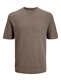 JPRBLURILEY KNIT CREW NECK SS SN MOREL - Jack & Jones