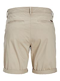 JPSTBOWIE SHORTS SOLID REG CROCKERY - Jack & Jones