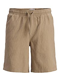 JPSTJAIDEN WAVY JOGGER SHORTS REG CROCKERY - Jack & Jones