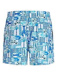 JPSTMAUI VIBES NOVELTY AOP SWIM SHORT DELFT - Jack & Jones