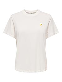 JSY PISA SS PRINT TOP JRS LEMON NOOS CLOUD - JDY