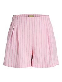 JXALMIRA LINEN BLEND HW SHORTS PINK LADY FIJI - JJXX