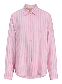 JXALMIRA LINEN BLEND LS SHIRT PINK LADY - JJXX