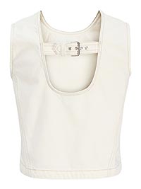 JXLIANA SL TOP DNMM OFF WHITE DENIM - JJXX