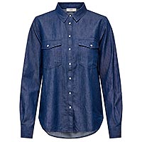 KAI SHIRT MEDIUM BLUE DENIM - JDY