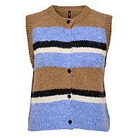 KALLIE VEST KNIT COCONUT - Only