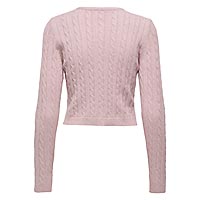 KATIA CABLE CARDIGAN LILAC - Only