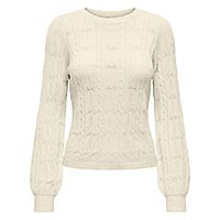 KATIA KNITTED PULL BEIGE - Only