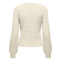 KATIA KNITTED PULL BEIGE - Only