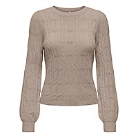 KATIA KNITTED PULL MOCHA - Only