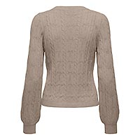 KATIA KNITTED PULL MOCHA - Only