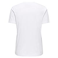 KETTY ONECK TOP WHITE STRAWBERRY - Only