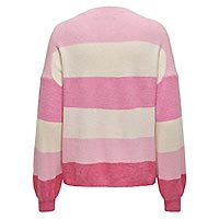 LATIA PULLOVER STRIPES PINK - Only