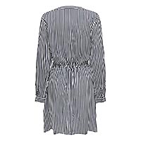LAUREL LIFE DRESS STRIPES BLUE - JDY