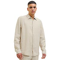 LAWRENCE SHIRT SILVER LINING - Jack & Jones
