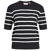 LAYLA KNIT BLACK VANILLA - JJXX