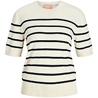 LAYLA KNIT VANILLA BLACK - JJXX