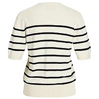 LAYLA KNIT VANILLA BLACK - JJXX