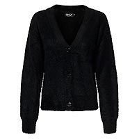 LELLA CARDIGAN BLACK - Only