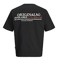 LINGTON TEE BLACK - Jack & Jones