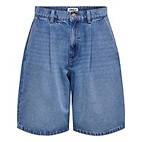 LIVY CHINO SHORT BLUE DENIM - Only