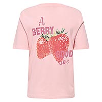 LUCY MONJA TOP ROSY STRAWBERRY - Only