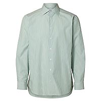 LUX POPLIN REG ICEBERG GREEN - Selected