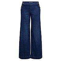 MADISON BUTTON JEANS BLUE L32 - Only